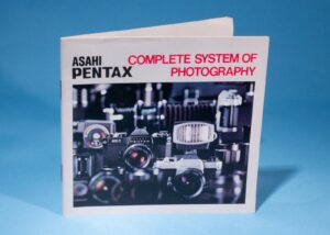 Asahi Pentax Complete System Of Photography Manual * Excellent