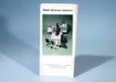 Minolta SR System Accessories 8 x 4 Fold Out Sales Brochure * Camera Lens Macro