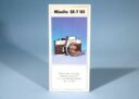 Minolta SR-T 101 Camera 8 x 4 Fold Out Sales Brochure