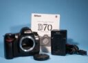 Nikon D70 DSLR 6.2MP Digital SLR Camera * Tested & Fully Working