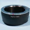 Sigma-NEX Adapter * SA Mount SD Lens To Sony E Mount NEX * Excellent