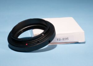 T2 Screw Mount Adapter Ring * Fit Canon EOS EF Cameras * Excellent