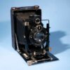 Voigtlander Avus Folding Plate Camera Meyer Doppel Helioplan 13.5cm f/4.5 Lens