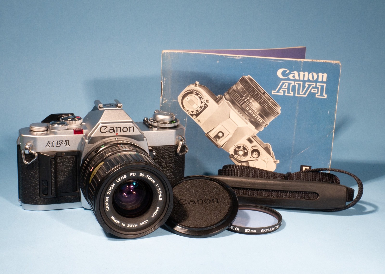 Canon-AV-1-35mm-SLR-Film-Camera-Canon-FD-35-70mm-f35-45-Lens-Fully-Working-137863536591