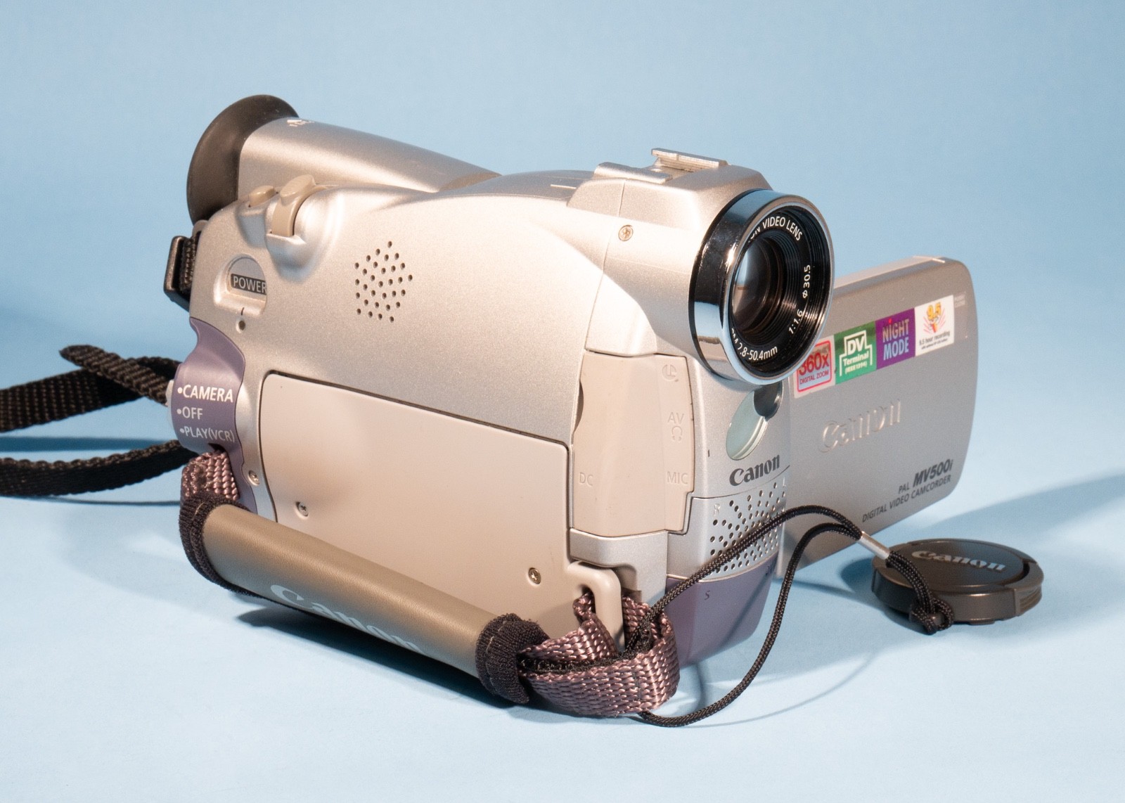 Canon-PAL-MV500i-Compact-MiniDV-Digital-Video-Camcorder-Tested-Fully-Working-137839938841-2