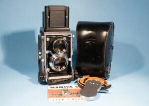 Mamiya C3 120 Film Medium Format 6x6 TLR Camera Sekor 80mm f/2.8 lens * Working