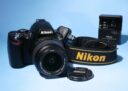 Nikon D40 DSLR 6.1 MP Camera ED 18-55mm f/3.5-5.6G II Lens * Fully Working