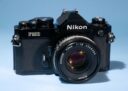 Nikon FM2N 35mm SLR Film Camera 50mm f/1.8 Pancake Lens * New Seals & Working