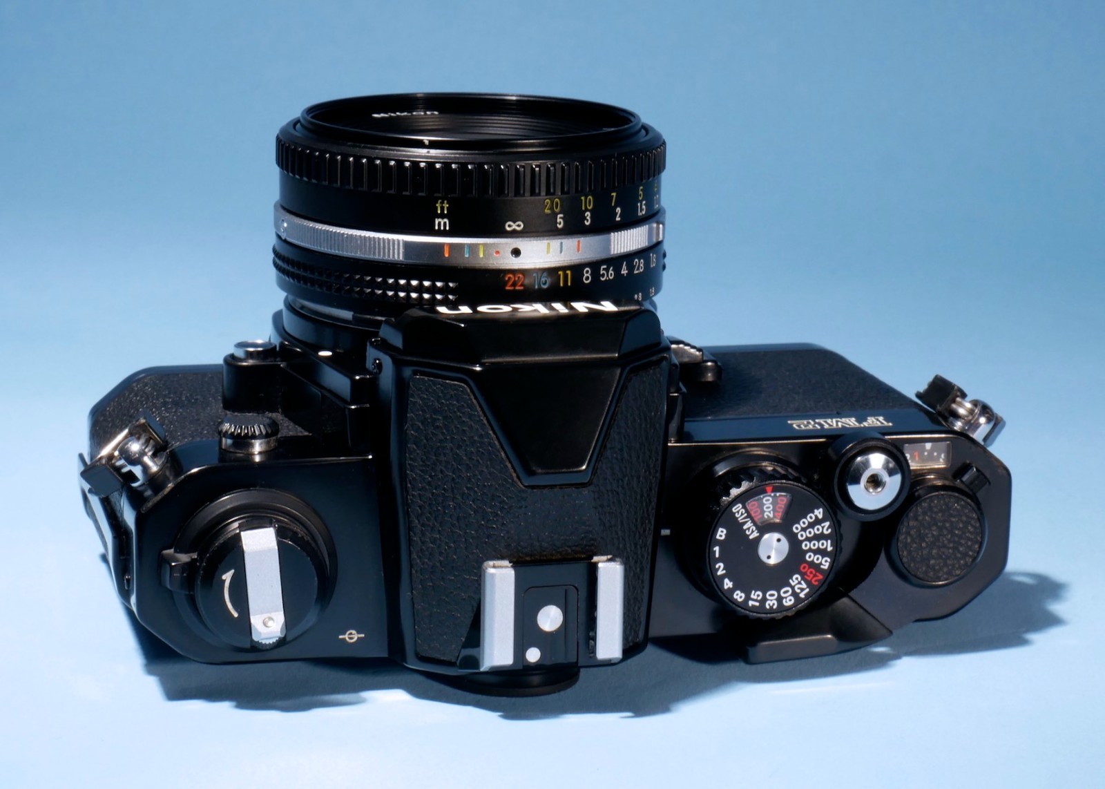 Nikon-FM2N-35mm-SLR-Film-Camera-50mm-f18-Pancake-Lens-New-Seals-Working-136669767141-3