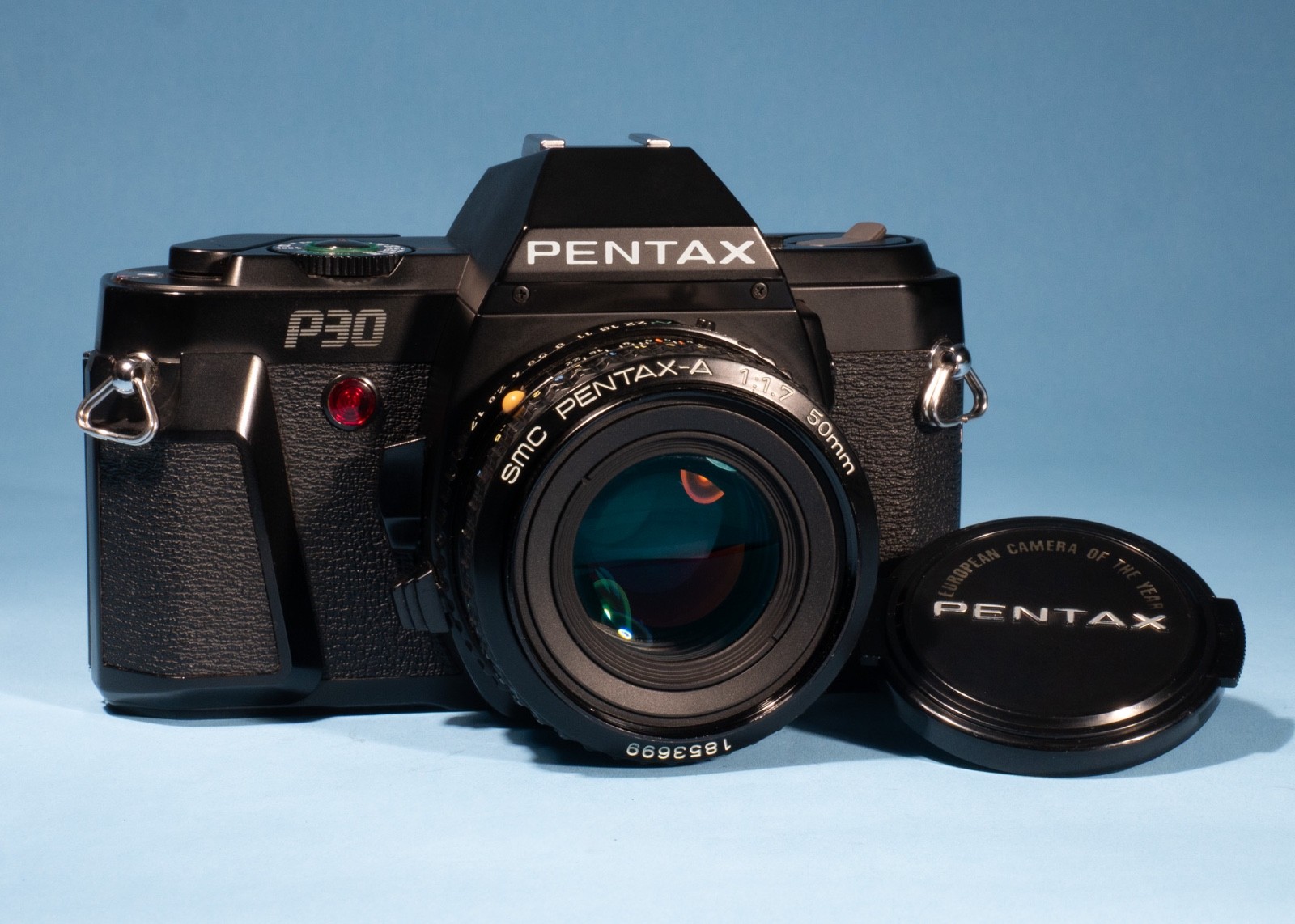 Pentax-P30-35mm-SLR-Film-Camera-Pentax-A-50mm-f17-Lens-Fully-Working-137331304761