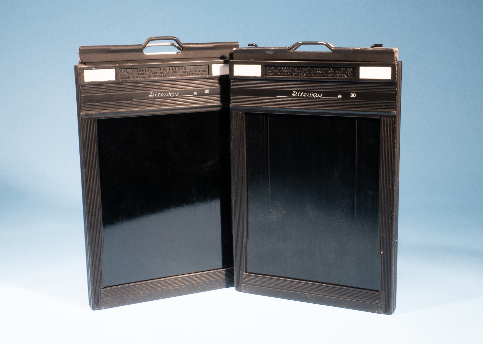 Riteway-Film-Holders-4x-5-10x125cm-Excellent-137728804741