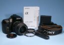 Sony Alpha A500 DSLR 12.3MP Digital SLR Camera 18-55mm f/3.5-5.6 Lens * Tested