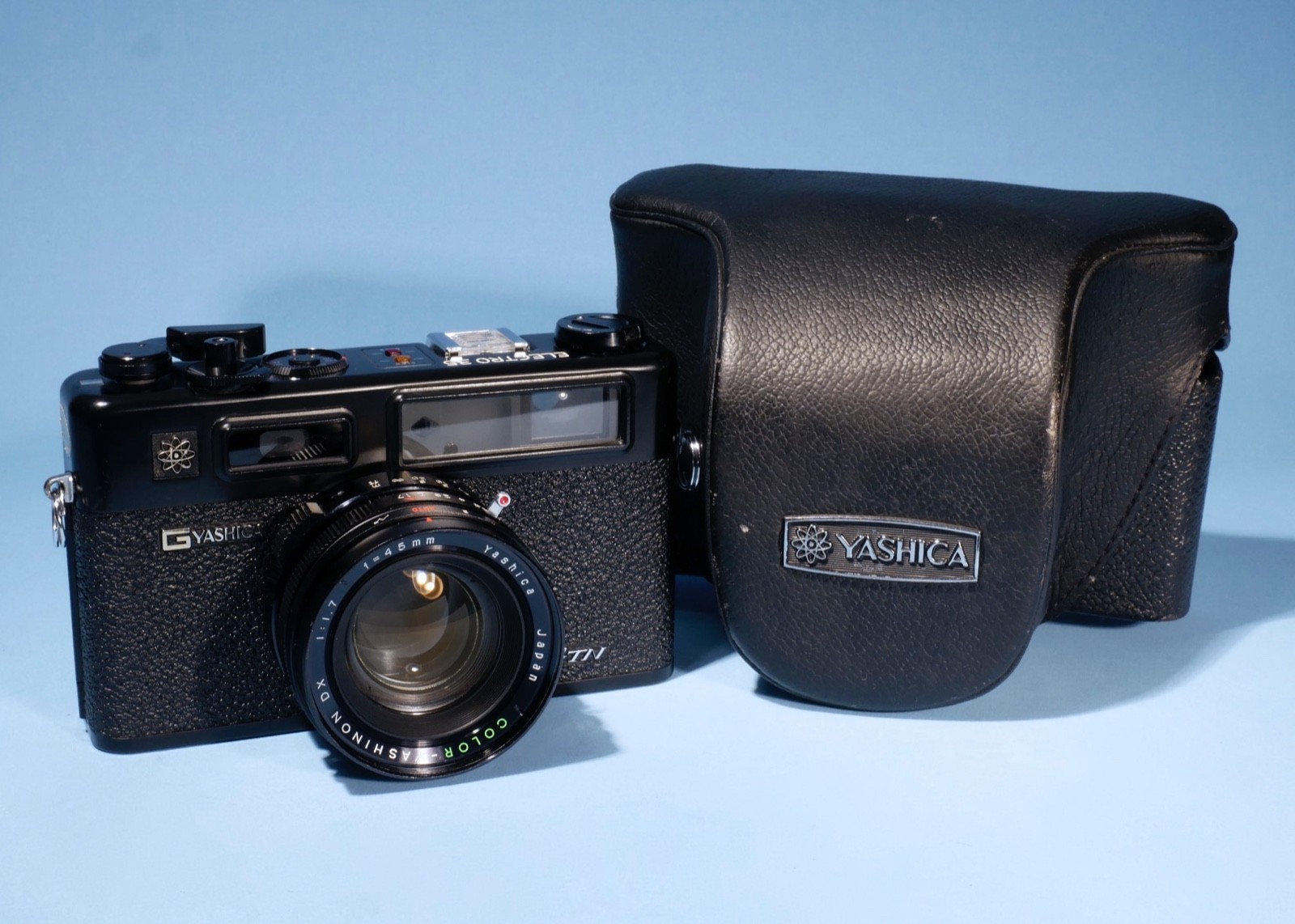 Yashica-GTN-Electro-35-Rangefinder-Camera-Yashinon-DX-45mm-f17-Lens-Excellent-136669767121