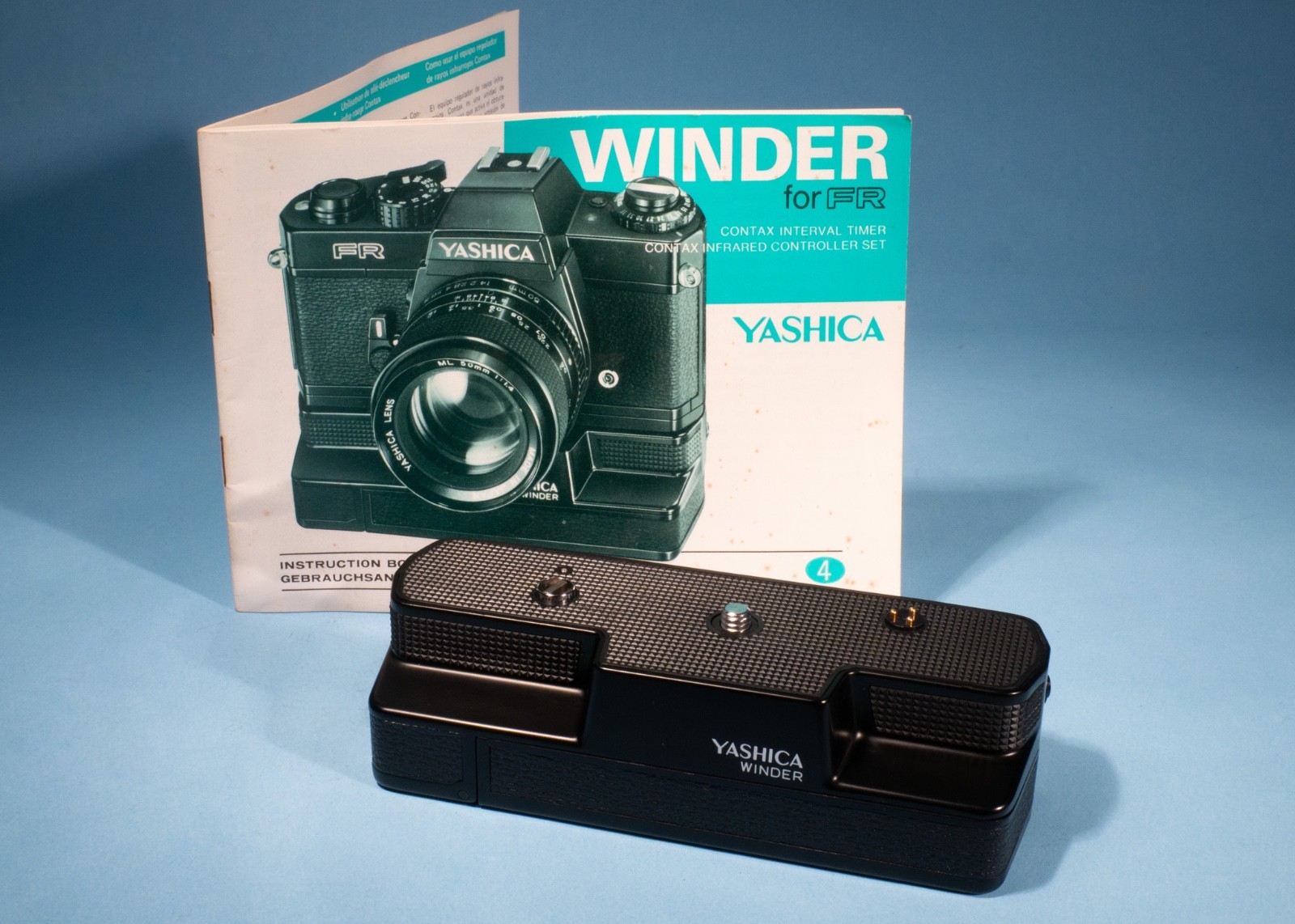 Yashica-Winder-For-FR-FR-I-FR-II-Fully-Working-Excellent-137375519341