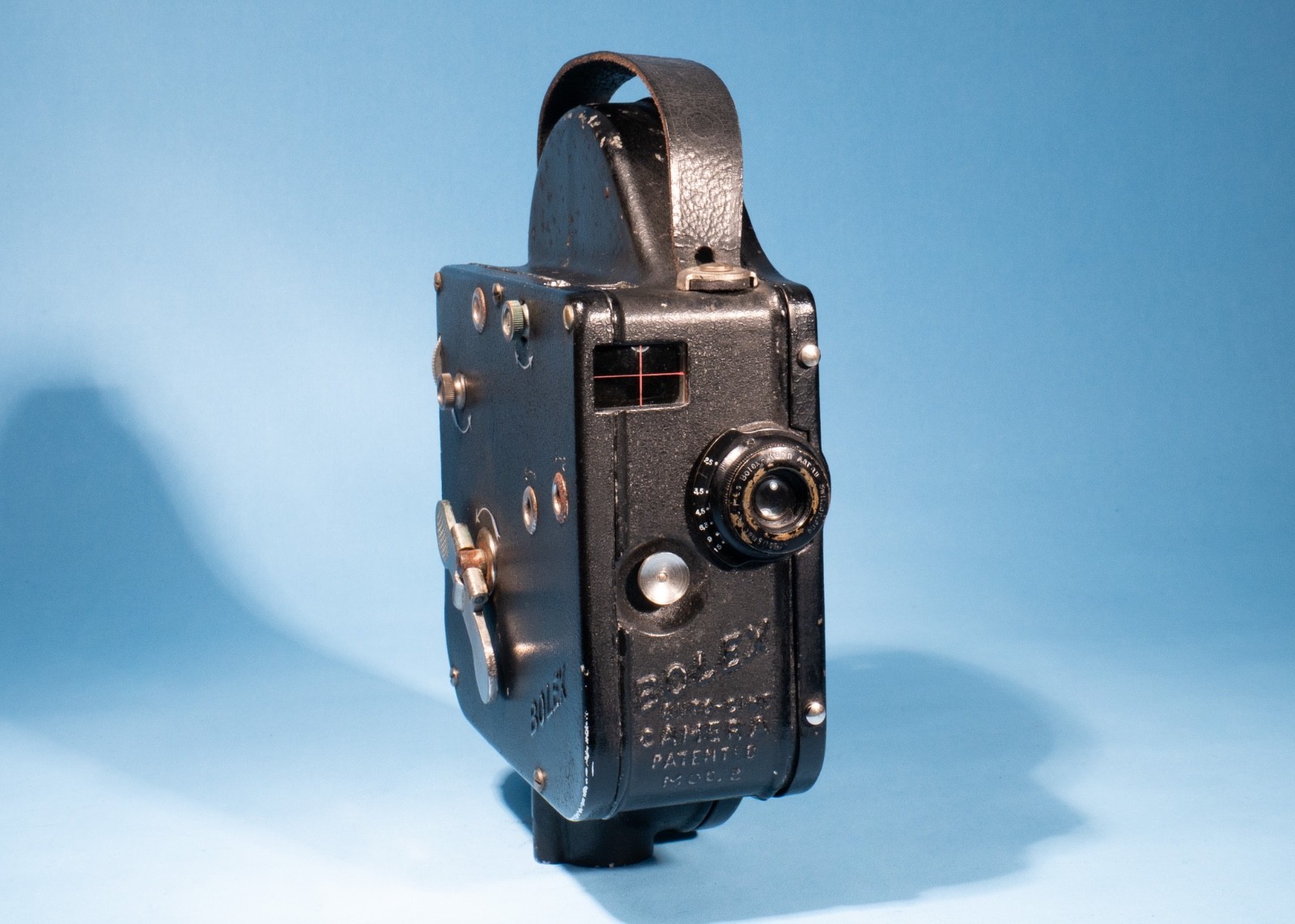 Bolex-Auto-Cine-Model-B-II-16mm-Motion-Picture-Camera-Kern-25mm-f25-RARE-137251839462-5