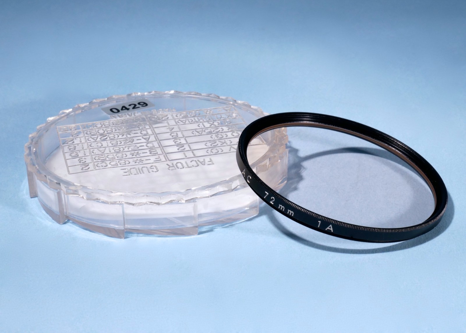 Minolta-AC-72mm-1A-Filter-Genuine-Minolta-Excellent-136678182192