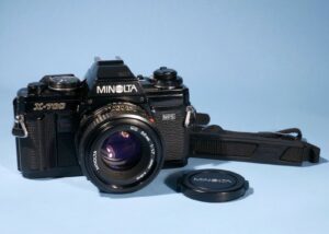 Minolta X-700 MPS 35mm SLR Film Camera Minolta MD 50mm f/1.7 Lens * New Seals