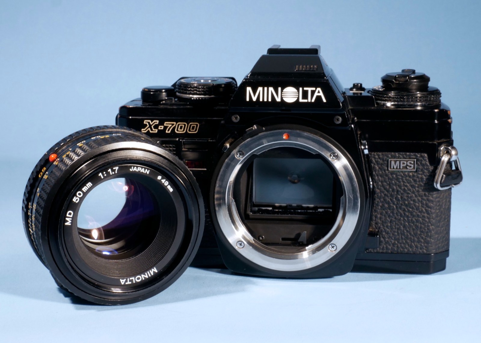 Minolta-X-700-MPS-35mm-SLR-Film-Camera-Minolta-MD-50mm-f17-Lens-New-Seals-136803053702-6