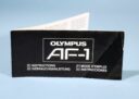 Olympus AF-1 AF I Camera Instruction Manual