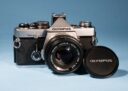 Olympus OM-2n MD 35mm SLR Film Camera Zuiko 50mm f/1.8 Lens * Fully Working