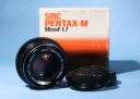 Pentax-M SMC 50mm f/1.7 Prime Lens * Boxed * MX KM K1000 ME Super etc
