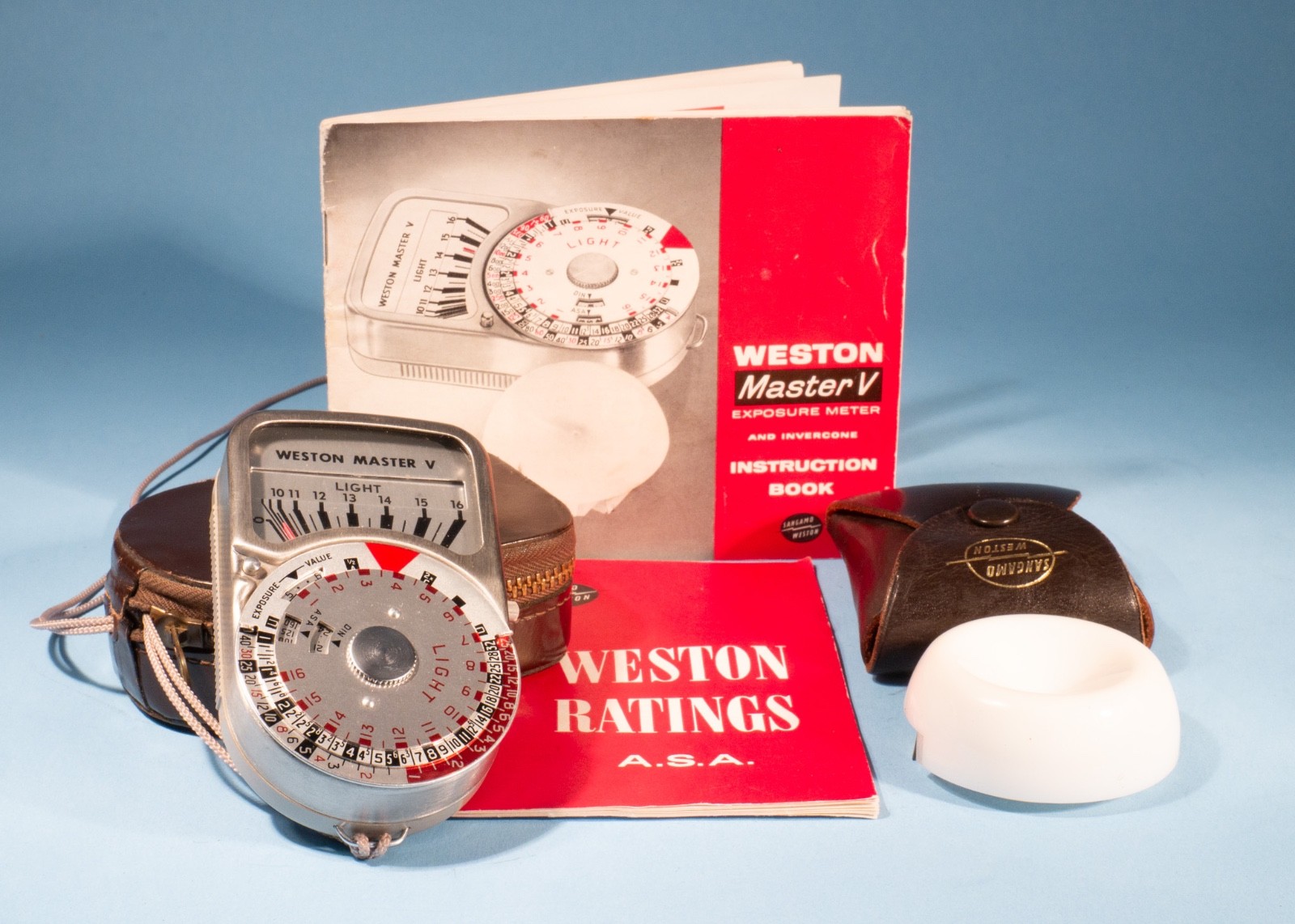 Weston-Master-V-Universal-Exposure-Meter-Invercone-Fully-Working-137749108772