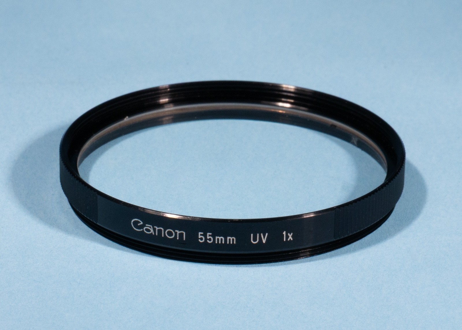 Canon-55mm-UV-1x-Filter-Genuine-Canon-Excellent-137375589053