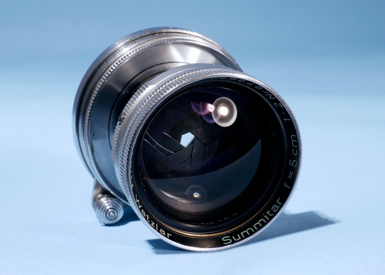 Ernst-Leitz-Leica-5cm-50mm-f2-Summitar-Prime-Lens-LTM-M39-L39-Read-136822776143