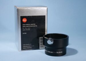 Leica 42302 Digital Camera Adapter * Digilux 1 to Televid Spotting Scopes * MINT