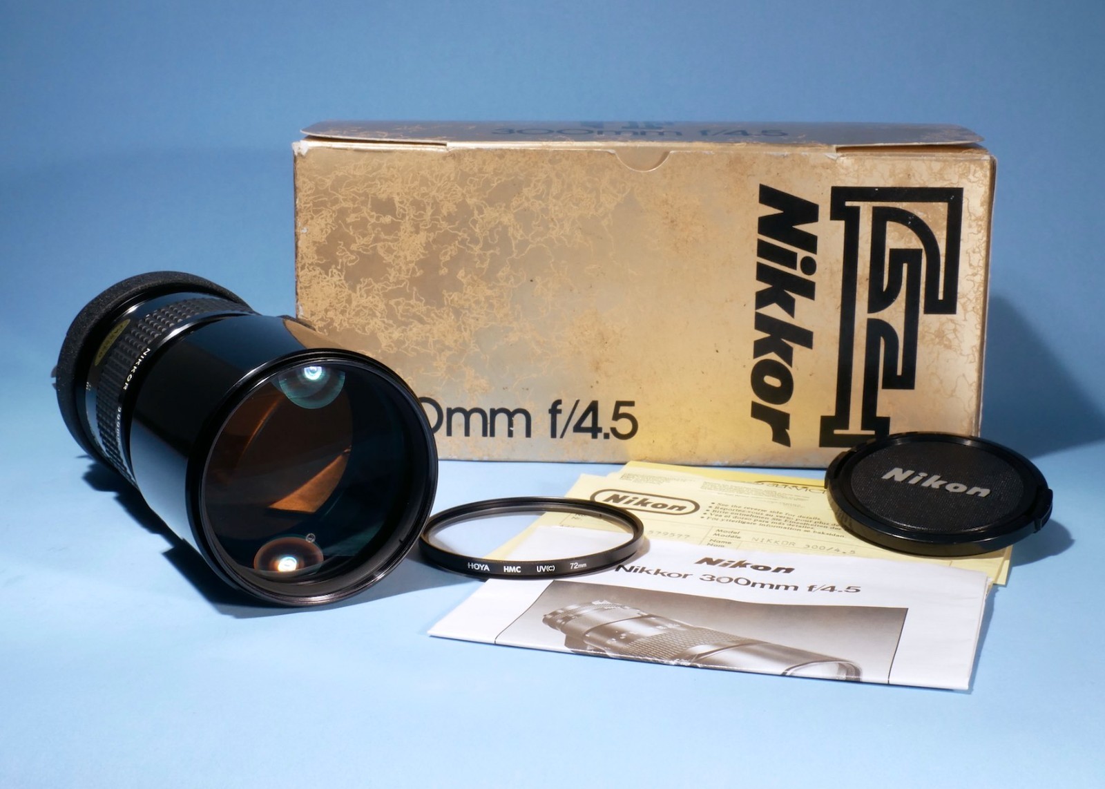 Nikon-Nikkor-300mm-f45-Telephoto-Prime-Lens-AI-Excellent-Fully-working-137116645023