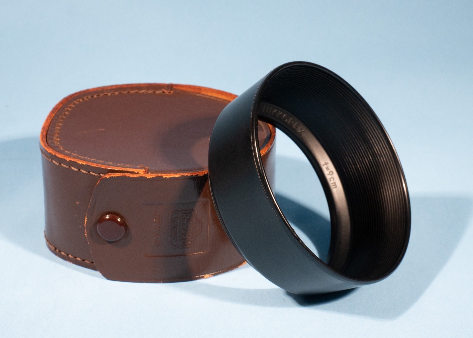 Nikon-Nippon-Kogaku-Lens-Hood-For-Nikkorex-9cm-90mm-Genuine-Cased-137574184543