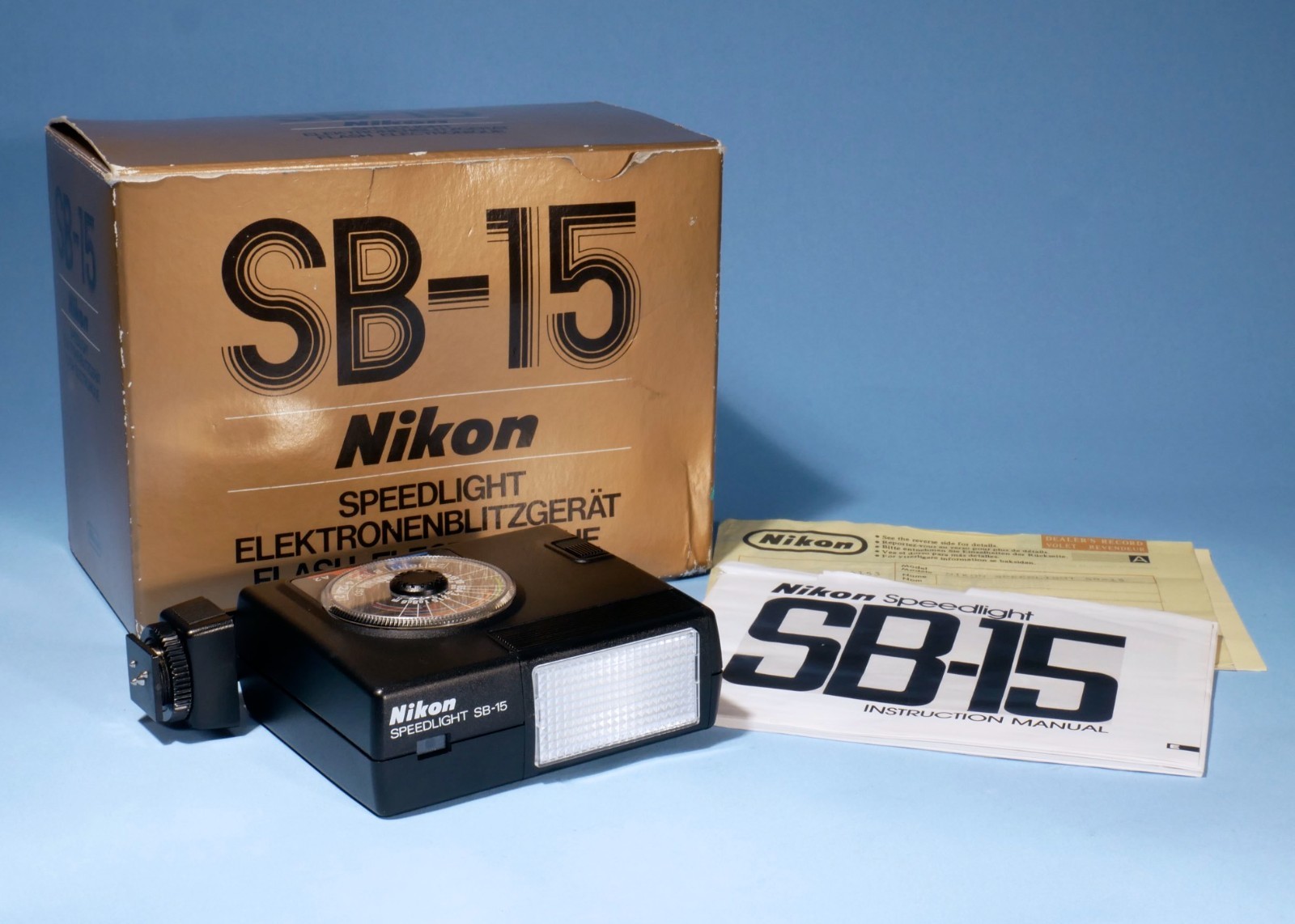 Nikon-SB-15-Speedlight-Flash-FA-FE2-FG-FM2-F3-Cameras-etc-Fully-Working-136669767153