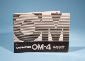 Olympus OM-4 Camera Manual * Excellent