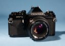 Pentax MV-1 35mm SLR Film Camera Pentax-M SMC 50mm f/2 Lens * Fully Working