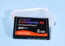 SanDisk Extreme III 2GB 20MB/s Compact Flash Card * Excellent