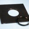 Vintage 4x4" Enlarger Metal Lens board - 39mm Screw Mount