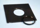 Vintage 4x4" Enlarger Metal Lens board - 39mm Screw Mount