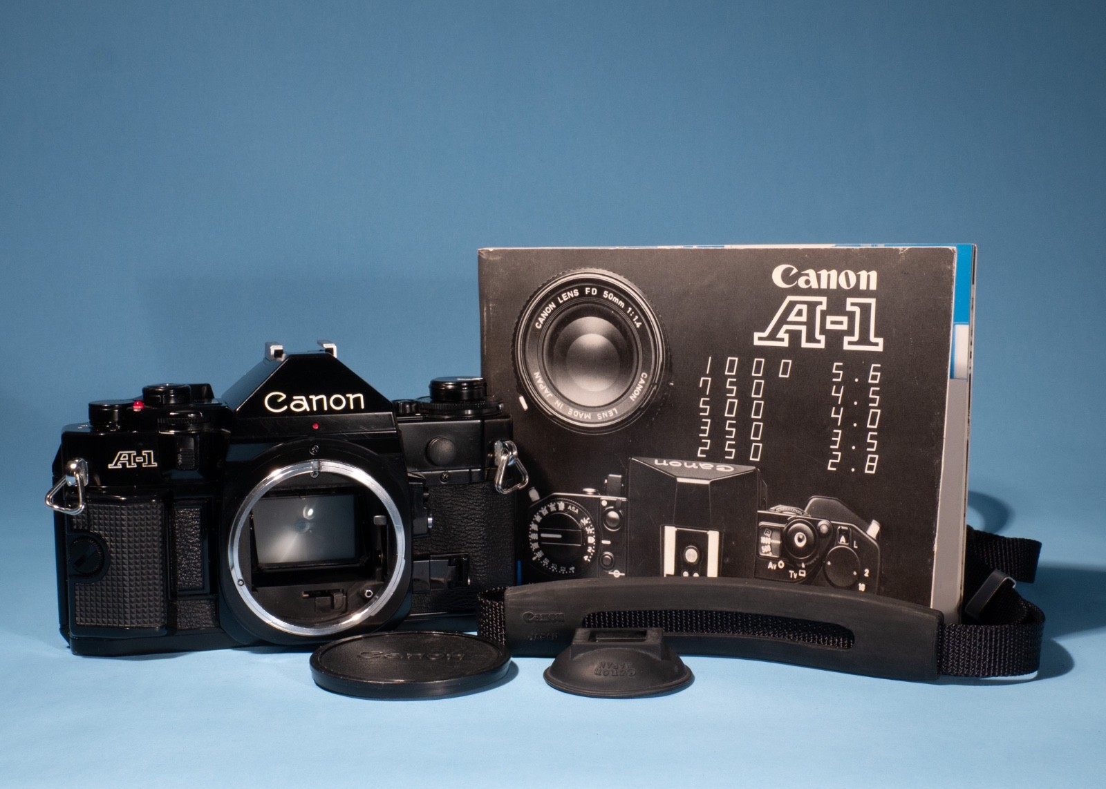 Canon-A-1-35mm-SLR-Film-Camera-Tested-Fully-Working-New-Seals-137332362364