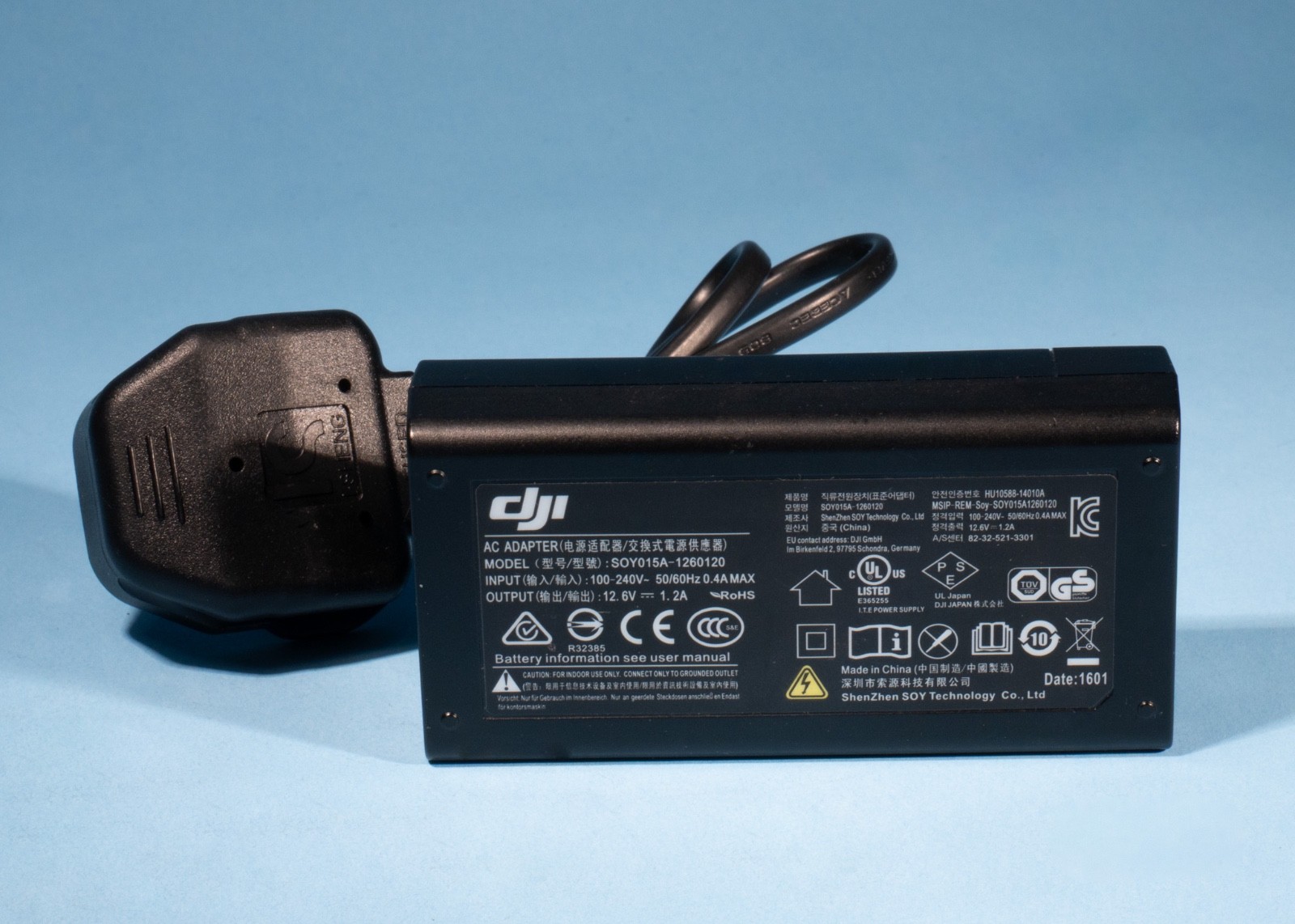 DJI-Osmo-SOY015A-1260120-AC-Power-Adapter-Battery-Charger-HB01-LiPo-Batteries-137378852184-2