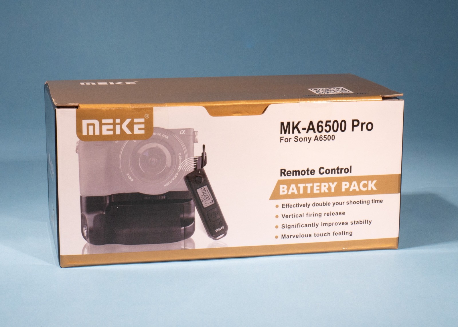 Meike-MK-A6500-Pro-Vertical-Battery-Grip-24GHZ-Wireless-Remote-Sony-A6500-NEW-137415875594