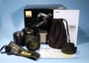 Nikon D90 DSLR Camera 12.3MP + 18-105mm VR DX G Lens * Boxed & Low Shutter Count