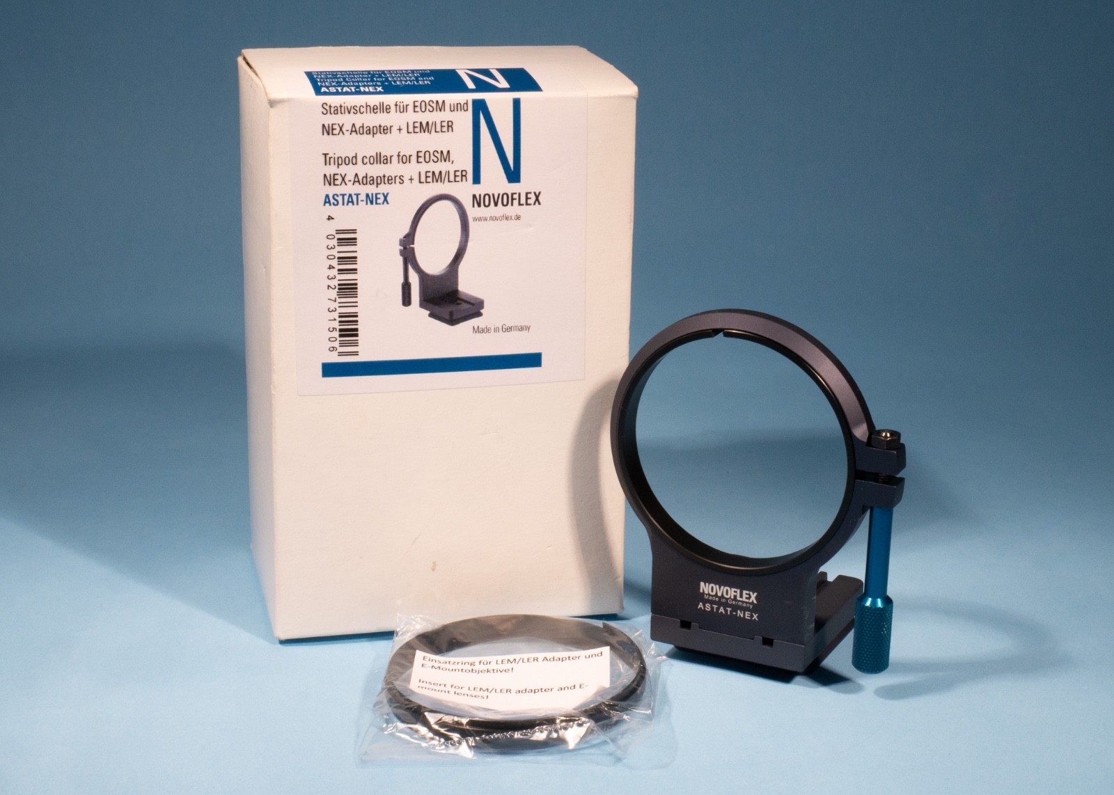 Novoflex-Adapter-Lens-Tripod-Collar-Mount-EOSM-NEX-LET-LEMLER-E-Mount-T-Lens-137416126434