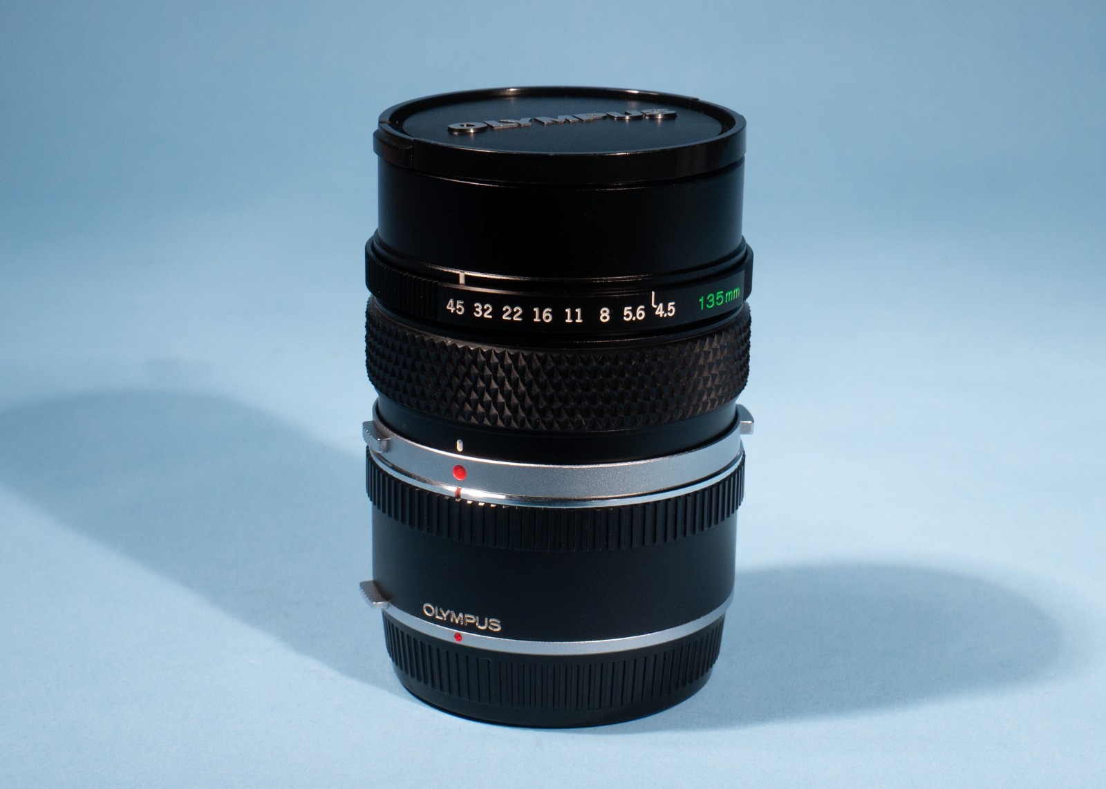 Olympus-OM-135mm-f45-Zuiko-Auto-Macro-Prime-Lens-25-Tube-Excellent-137439441854-6