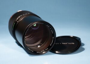 Olympus OM 200mm f/4 Zuiko Auto T Prime Lens * Fully Working & Excellent