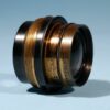 Aldis Anastigmat 7.5 inch 19cm No.7 f/7.7 Vintage Brass Plate Camera Lens