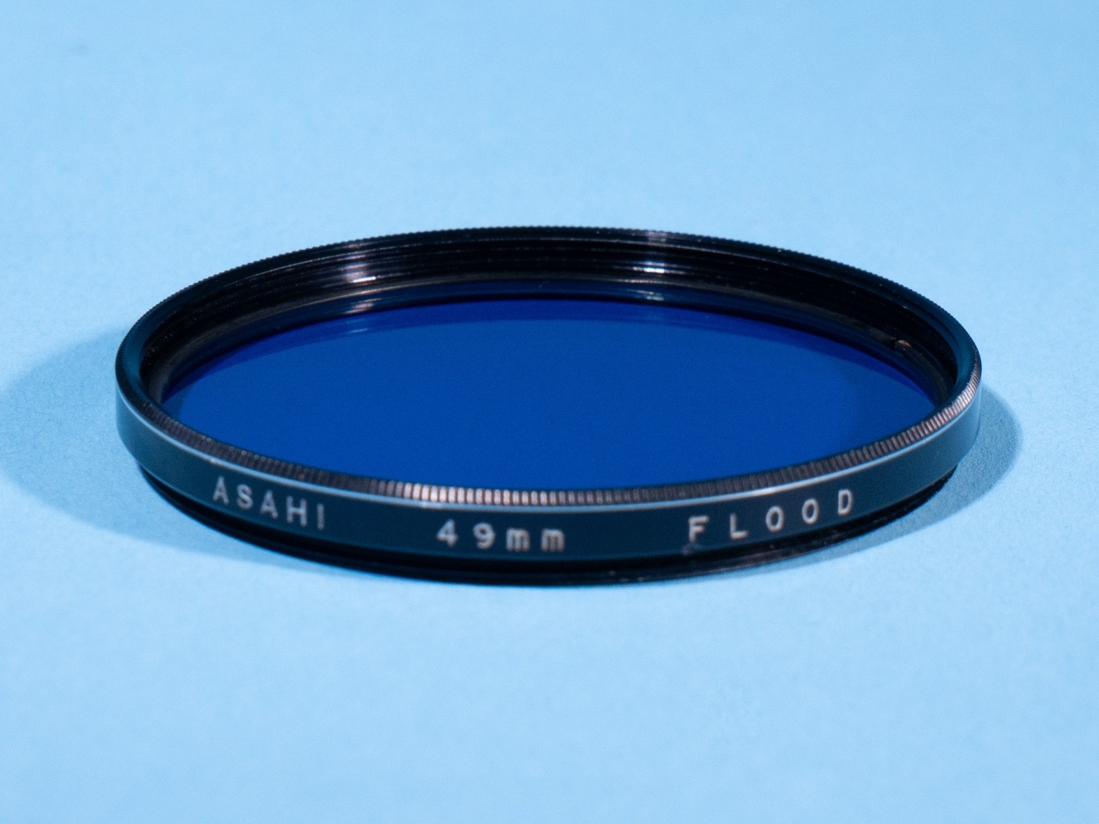 Asahi-Pentax-49mm-Flood-Blue-Filter-Excellent-137101742455