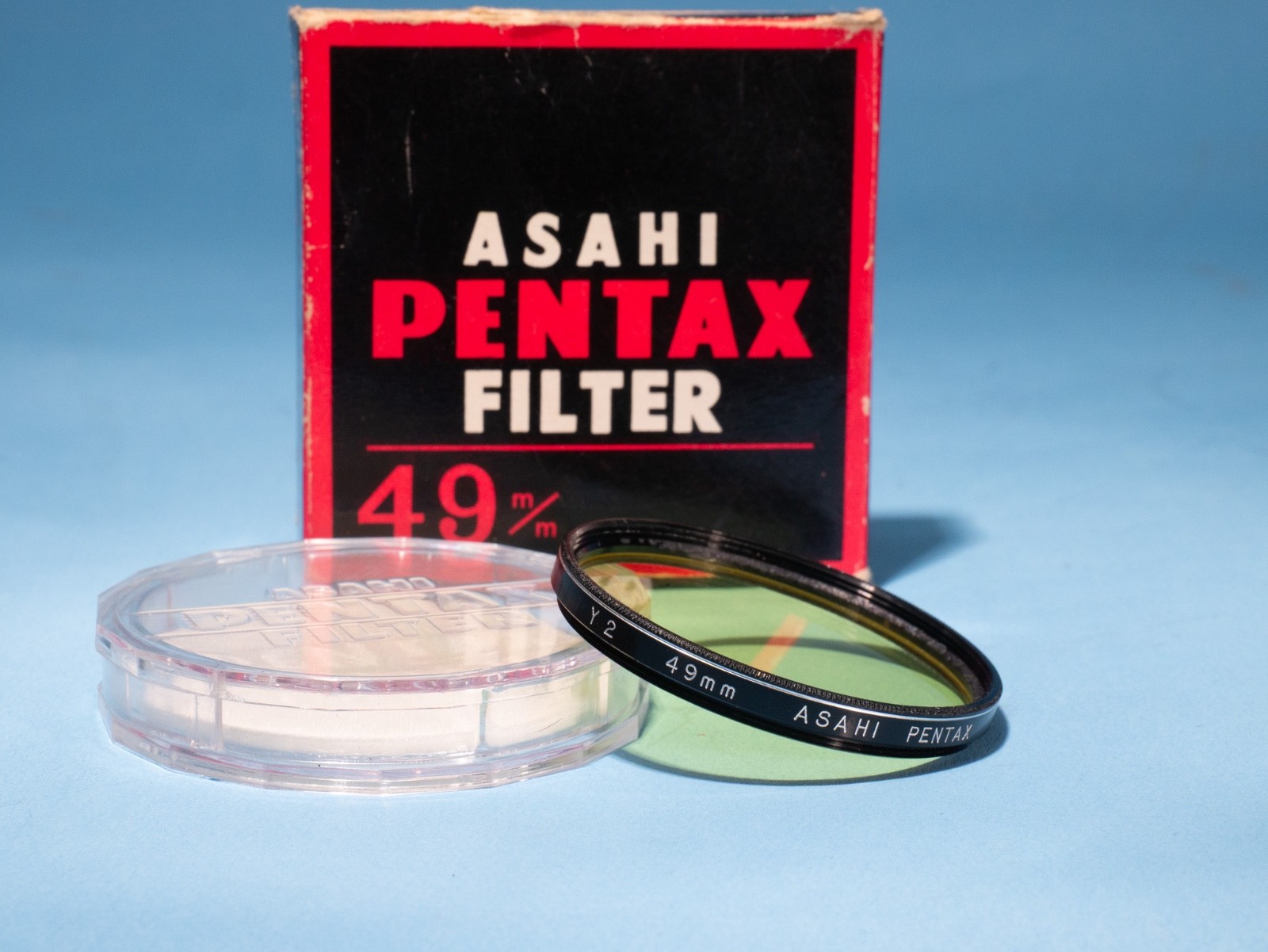 Asahi-Pentax-49mm-Y2-Yellow-Filter-Excellent-137117701325