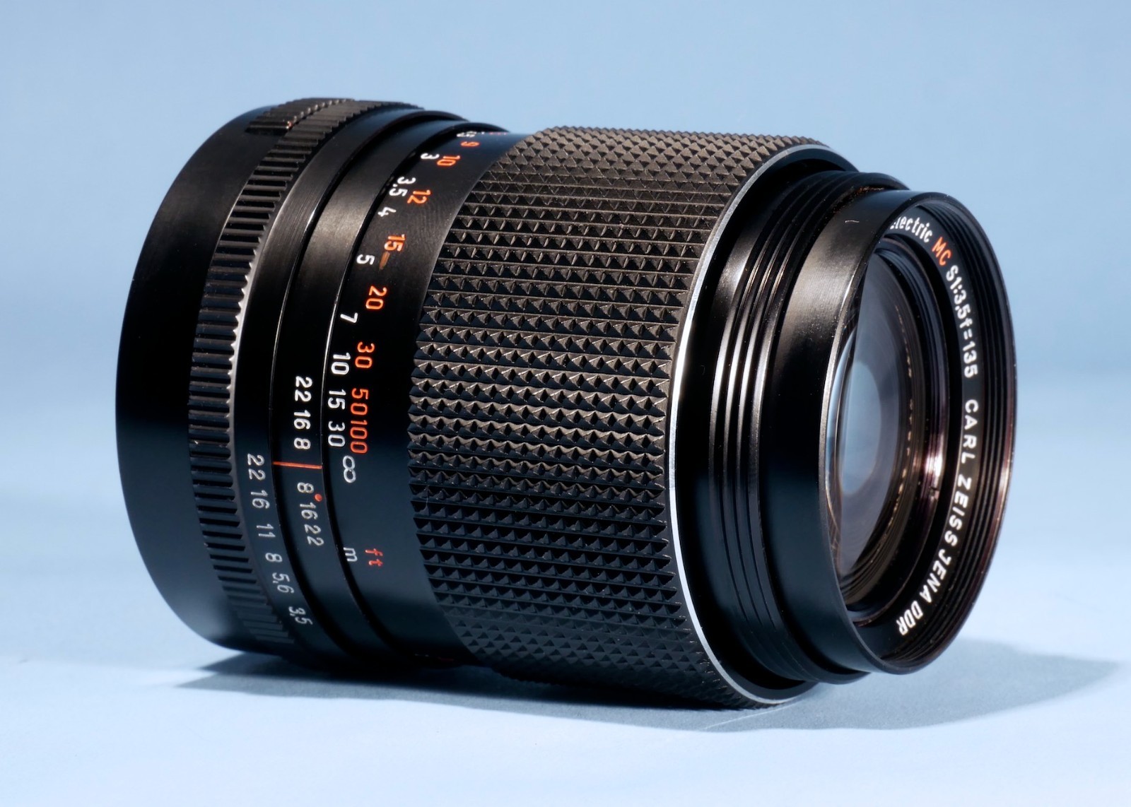 Carl-Zeiss-MC-S-DDR-Jena-Electric-135mm-f35-Prime-Lens-M42-Fully-Working-136771318995-3