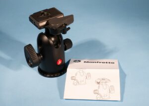 Manfrotto 498RC2 Ball Head Aluminum Tripod Head * Near MINT