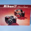 Nippon Kogaku Nikon F Photomic Brochure * Excellent